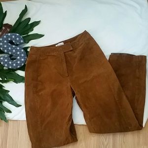 Chadwick's 100% leather (suede) pants